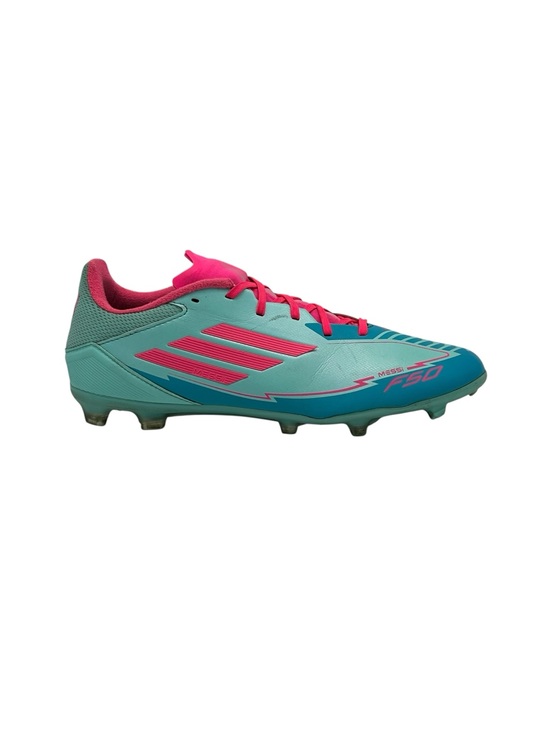 adidas Other - Adidas Messi F50 League Aqua Mens Size 10 Soccer Cleats IH0928